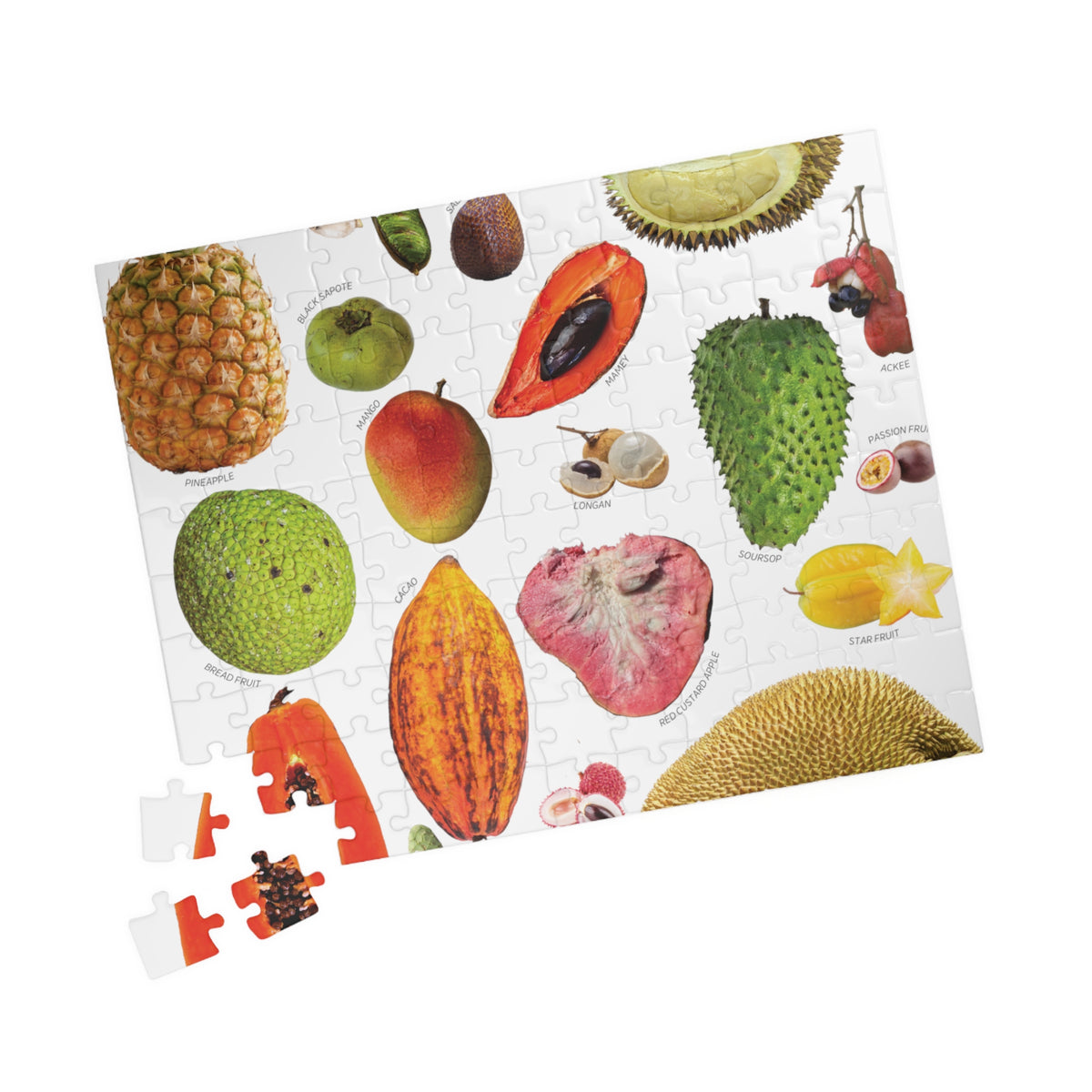 Tropical Fruit Puzzle Fruit Hunters
