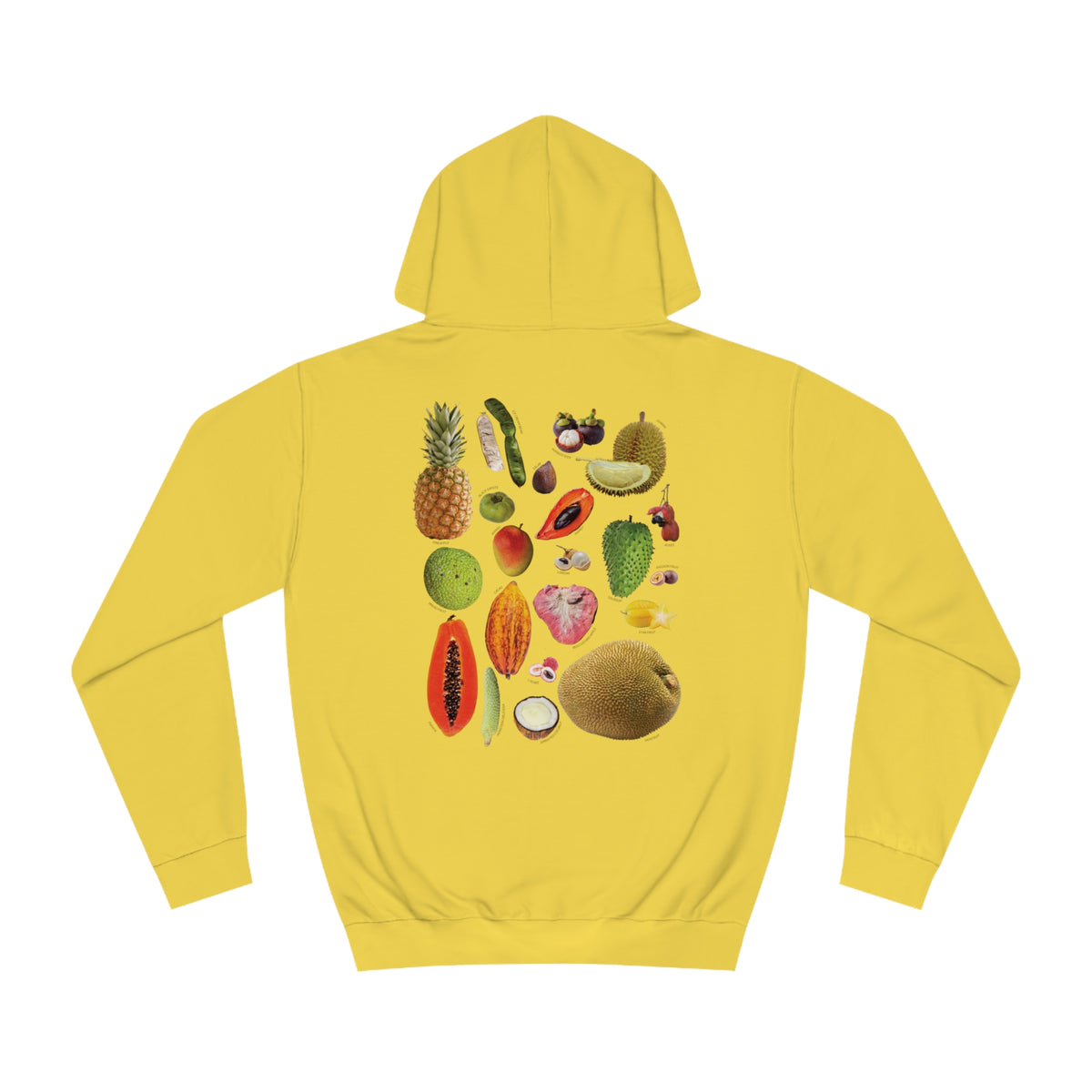 TROPICAL FRUITS Unisex College Hoodie Fruit Hunters