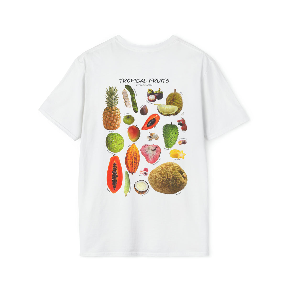 TROPICAL FRUITS Unisex Softstyle TShirt Fruit Hunters