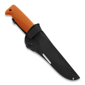 Peltonen M07 Ranger Puukko Black Cerakote Orange Handle FJP137