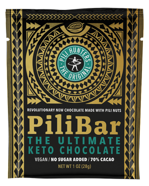 Pili Hunters™ Keto PiliBar - Ultimate Keto Dark Chocolate