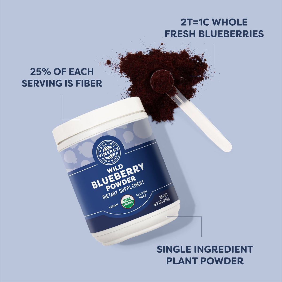 Organic Wild Blueberry Powder – Fruit Hunters